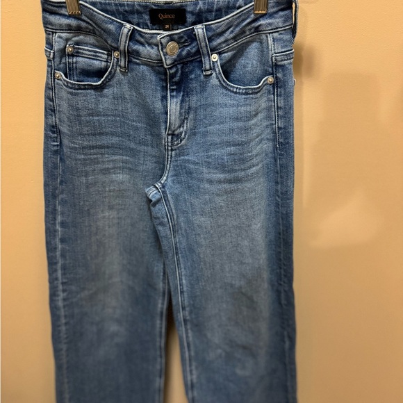 Quince Luna Stretch Wide Leg Jeans 24 - Picture 6 of 7